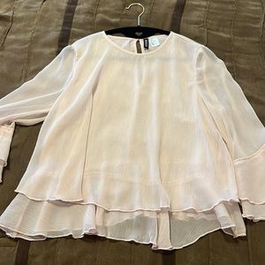 Very cute pink top sheer